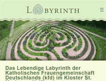 Tablet Screenshot of lebendiges-labyrinth.de